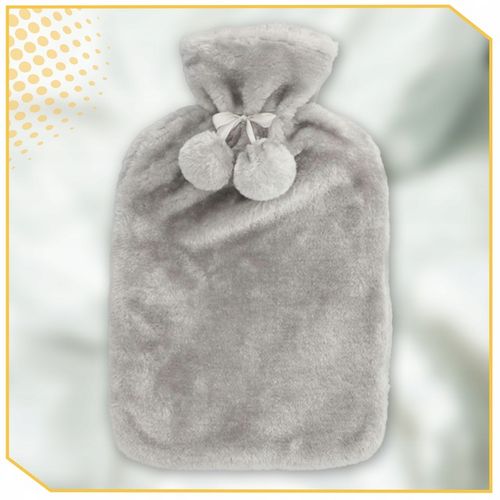 Duży termofor gumowy w pokrowcu ogrzewacz pluszowy w sweterku na wodę XXL na Arena.pl