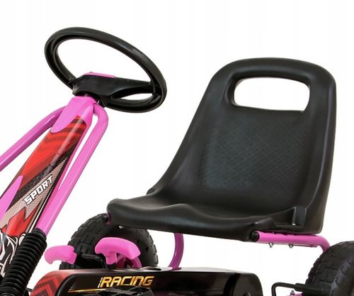 Gokart na pedały Milly Mally Thor Pink na Arena.pl