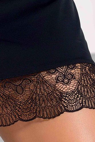 bielizna-alina chemise black s/m - casmir na Arena.pl