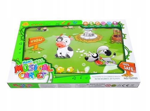 MATA MUZYCZNA INTERAKTYWNA EDUKACYJNA WESOŁA FARMA ODGŁOSY ZWIERZĄT na Arena.pl