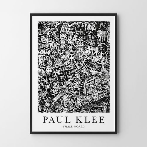 Plakat Paul Klee abstrakcja small world 30x40 cm na Arena.pl