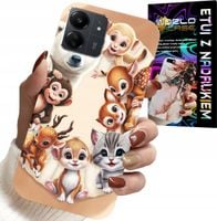 ETUI DO XIAOMI REDMI 13C 4G - PLECKI DLA DZIECI W ZWIERZĘTA LEŚNE CASE
