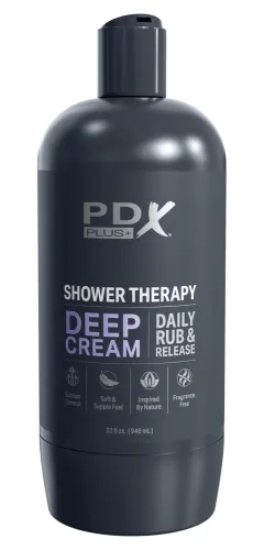 pdx plus shower therapy deep cream - dyskretny model  20,7 cm na Arena.pl