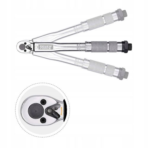 Klucz Dynamometryczny z Blokadą Blokada 5-25 Nm 1/4" Dwukierunkowy z Etui na Arena.pl