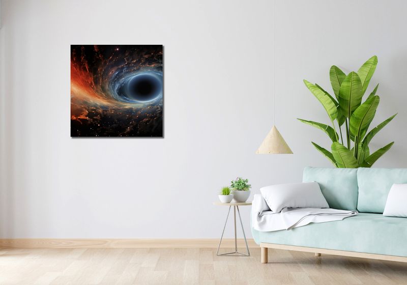 Obraz 70x70cm Bezkres Wszechświata zdjęcie 2