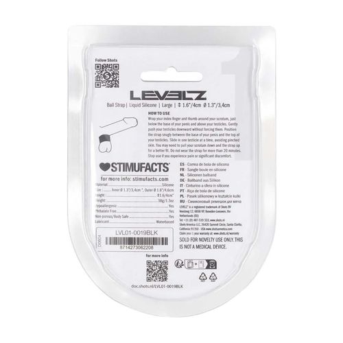 Liquid Silicone Ball Strap - L - 34Mm - Black na Arena.pl