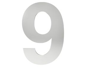 PRZYKRĘCANE OZNACZENIE BUDYNKU CYFRA 9 zdjęcie 1