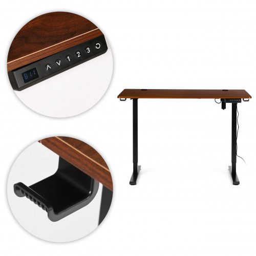 BIURKO ELEKTRYCZNE MODERNHOME REGULACJA WYSOKOŚCI SILNIK <50DB na Arena.pl