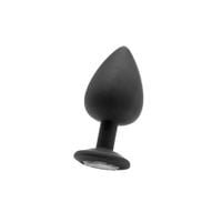 Diamond Butt Plug - Extra Large Black
