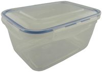 POJEMNIK HERMETYCZNY Z USZCZELKĄ I KLIPSAMI DO ŻYWNOŚCI 3 LITRY NA WĘDLINĘ