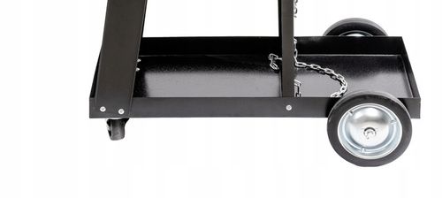 Wózek spawalniczy DEDRA do spawarki Półka na butle Stabilny Mobilny 4 półki na Arena.pl