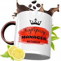 Kubek Bordowy Dla Managera Na Urodziny Prezent Z Nadrukiem Ze Zdjęciem