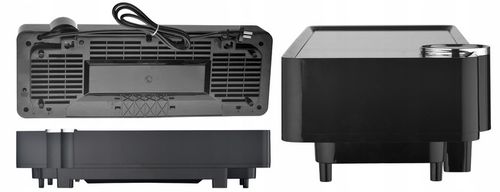 Kurtyna powietrzna szklana GlassAir 2000W grzejnik elektryczny WiFi na Arena.pl