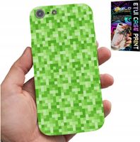 ETUI DO IPHONE 5 / 5S / 5C - WZORY Z GIER Z GRY PIKSEL PIKSELE PLECKI