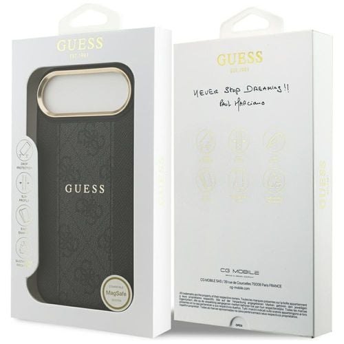 etui guess 4g stripe magsafe do iphone   air czarny na Arena.pl