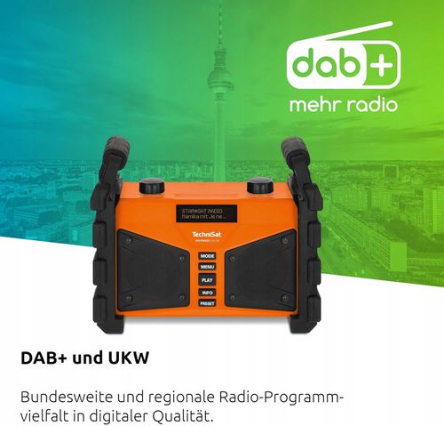 Radio sieciowo-bateryjne DAB+, FM TechniSat Digitradio 230 OD DAB+ na Arena.pl