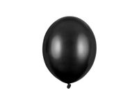 Balony metallic czarne strong, 23 cm 100 szt.