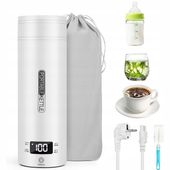 CZAJNIK PODRÓŻNY PRZENOŚNY , TERMOS, CZAJNIK ELEKTRYCZNY 500ML
