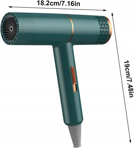 Mała Suszarka do Włosów z Jonizacją 800W z Dyfuzorem Jonizacja na Arena.pl