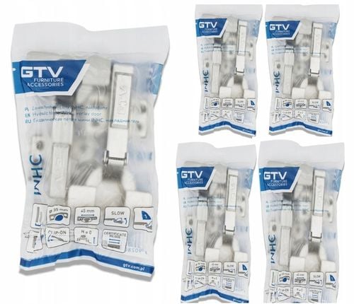 ZAWIAS MEBLOWY GTV INHC PROSTY NAKŁADANY CICHY DOMYK 10 SZTUK DOCIĄG na Arena.pl