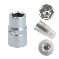 NASADKA TORX T10 3/8" ZE STALI CHROMOWO-WANADOWEJ