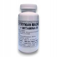 Podkowa Cytrynian Magnezu 800 mg + Witamina B6 100 tab. | Najwyższa