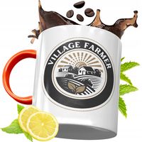 Kubek Pomarańczowy Dla Rolnika Prezent Z Nadrukiem Ze Zdjęciem