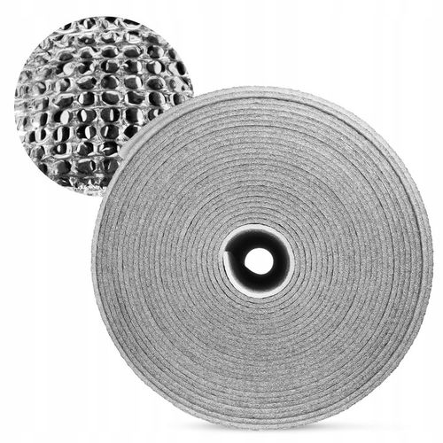 Ekran Zagrzejnikowy 10m Mata Pianka Aluminiowa Izolacyjna Odbija Ciepło Alu na Arena.pl