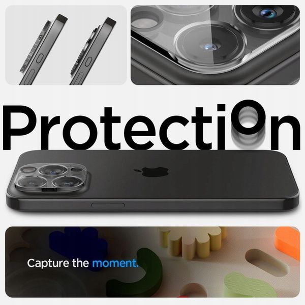 2x Osłona Aparatu Spigen iPhone 14 Pro / Pro Max / 15 Pro / Pro Max zdjęcie 14