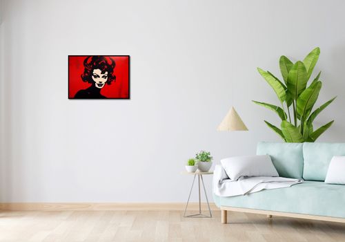 Plakat 59,4x42cm Czerwona Diablica na Arena.pl