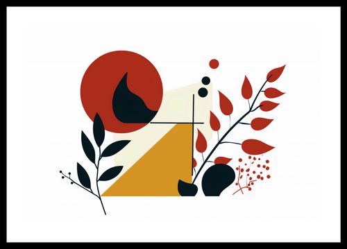 Plakat 45x30cm Ogień i Flora na Arena.pl