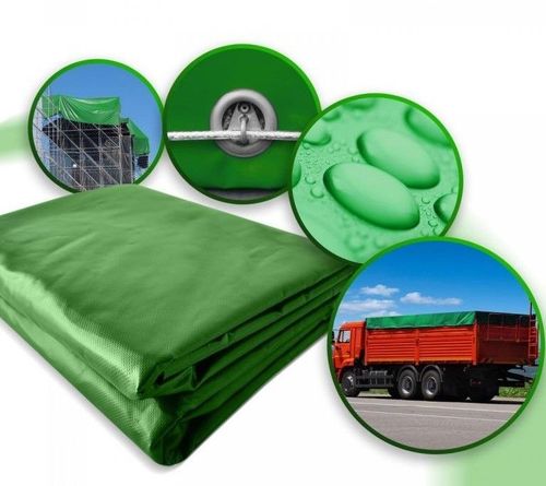 JAGO Plandeka 650 g/m², oczka aluminiowe, zielona, 2 x 3 m na Arena.pl