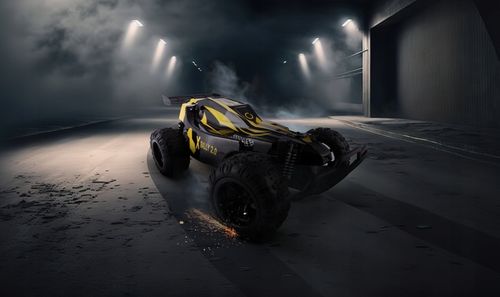 Samochód zdalnie sterowany zasięg RC 30min 100m NAPĘD na TYŁ dla DZIECI 8+ na Arena.pl