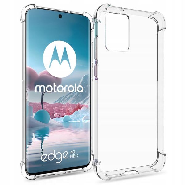 TECH-PROTECT FLEXAIR PRO MOTOROLA EDGE 40 NEO CLEAR zdjęcie 1