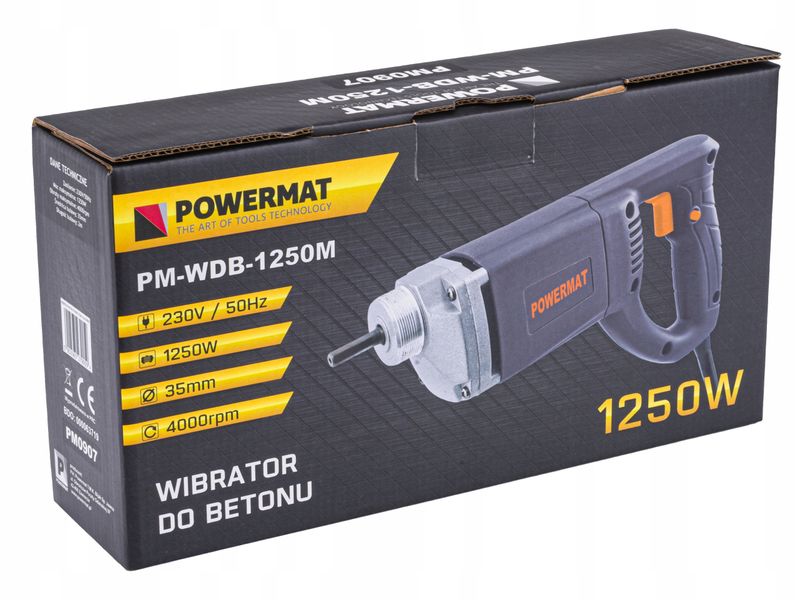 Wibrator do BETONU elektryczny 1250W zdjęcie 12
