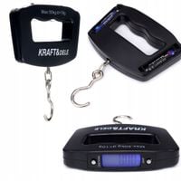 Waga hakowa bagażowa wisząca led baterie kraft&dele max 50 kg KD11416