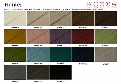 Kanapa sofa KIMO funkcja spania pojemnik Family Meble Ramona c. szary welur na Arena.pl