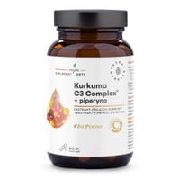 # AURA HERBALS Kurkuma 500 mg C3 Complex® + piperyna (60 kaps.)