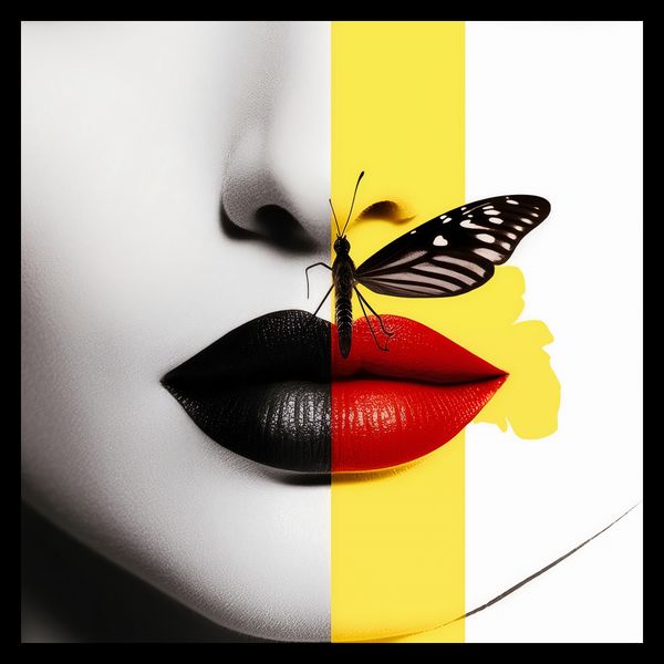 Plakat 30x30cm Motyla Piękność zdjęcie 2