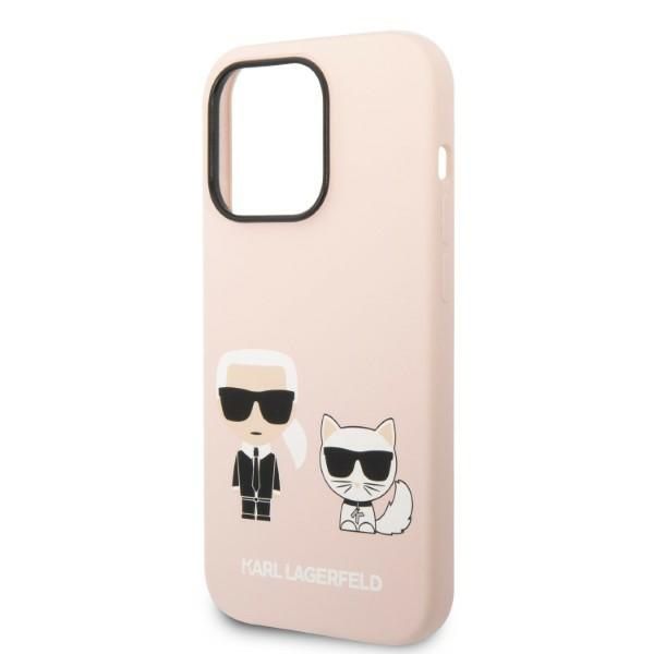 Etui Karl Lagerfeld do iPhone 14 Pro Max, Różowy, MagSafe zdjęcie 7