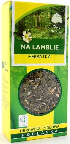 HERBATKA NA LAMBLIE 50g zdjęcie 1