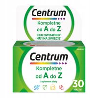 Multiwitamina Centrum odA do Z minerały witaminy 30 tabletek