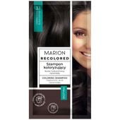 MARION RECOLORED SZAMPON KOLORYZUJĄCY SZAMPONETKA 3.1 CZARNA KAWA 35 ML