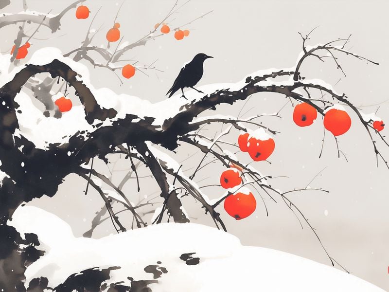 Plakat 100x75cm Wschodnia Akwarela zdjęcie 1