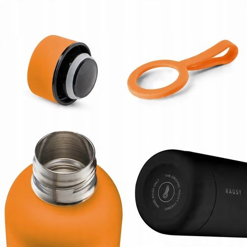 Butelka Termiczna Mojo 500 ml BPA FREE 12/24H - Orange/Pomarańczowa na Arena.pl