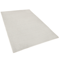 Dywan wełniany 160 x 230 cm złamana biel ERZIN