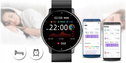 SMARTWATCH MĘSKI ZEGAREK GRAVITY +BOX +GRAWER SMS FB POLSKIE MENU MODNY na Arena.pl
