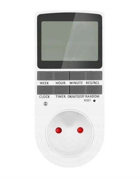 PROGRAMATOR CZASOWY TIMER WŁĄCZNIK WYŁĄCZNIK PRĄDU ENERGOOSZCZĘDNY CYFROWY zdjęcie 2