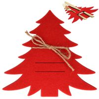 4x Pokrowiec Świąteczny Etui Mata Podkładka na Sztućce Stół Boże Narodzenie