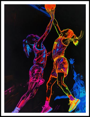 Plakat 75x100cm Mecz W Kosza na Arena.pl